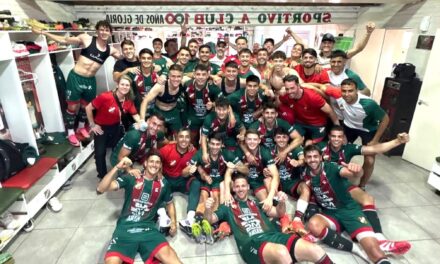 GANÓ SPORTIVO Y CLASIFICÓ PARA LA SEGUNDA FASE DE LA REVÁLIDA DEL FEDERAL