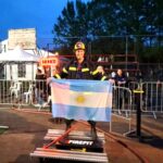 CLAUDIO RODRÍGUEZ, BOMBERO DE LAS PAREJAS, INTEGRÓ EL EQUIPO GANADOR DE LA COPA INTEGRACIÓN DE HABILIDADES BOMBERILES EN URUGUAY