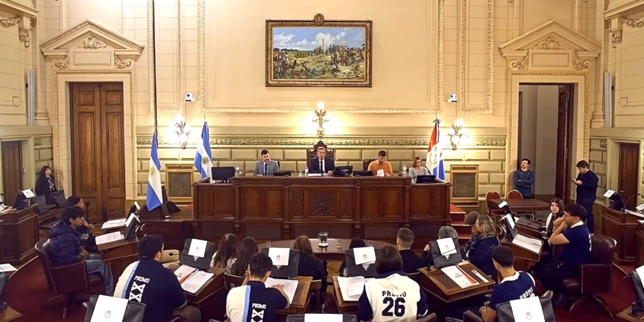 “CIUDADANOS EN EL SENADO” CON ALUMNOS DEL DEPARTAMENTO BELGRANO